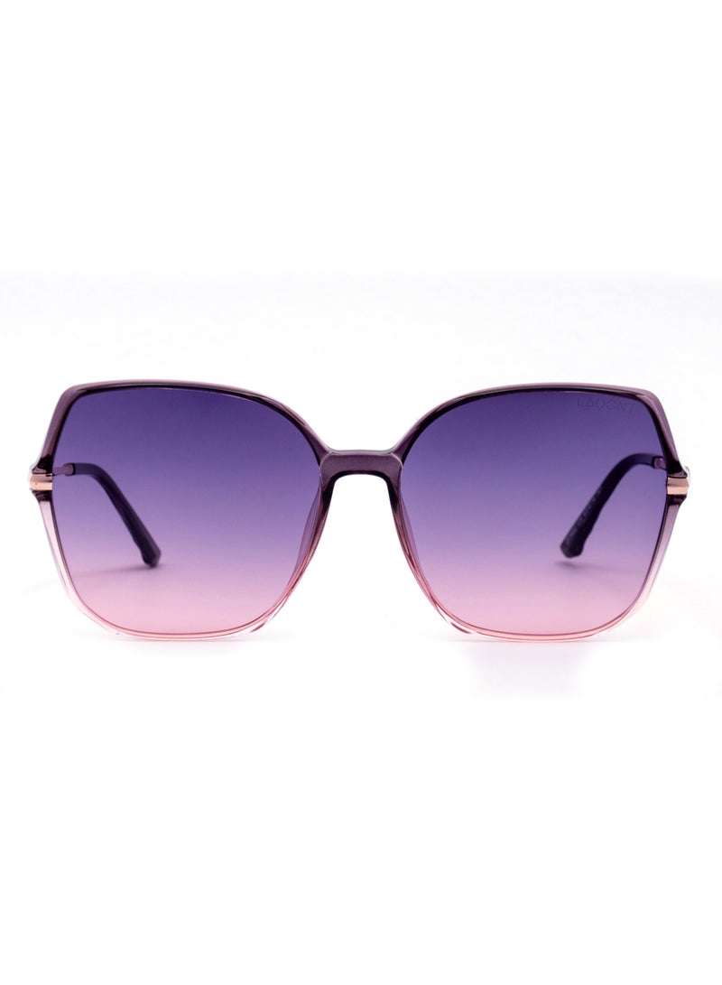 LAOONT Women's Sunglass Polarized Lens Hexagon Frame-Stylish design - Image 1
