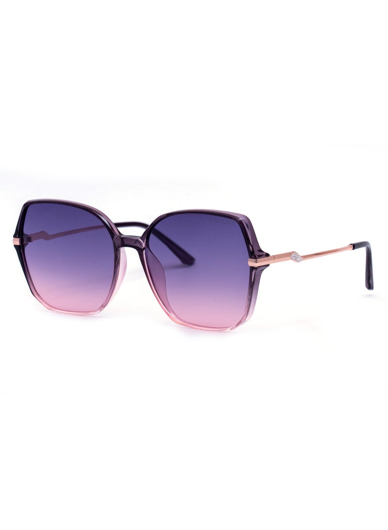 LAOONT Women's Sunglass Polarized Lens Hexagon Frame-Stylish design - Image 2