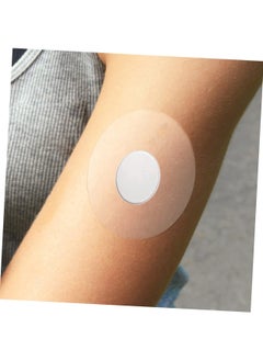 Generic 20Pack Waterproof Adhesive Patches for Freestyle Libre2/3 Precut Sensor Covers Flesh Flexible CGM Patches Without Glue in The Center-Enlite-Guardian-Freestyle Libre 14 Day Sensor Patches  - Image 4