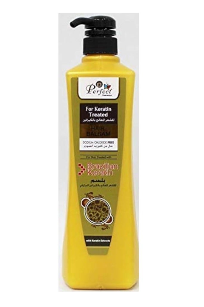 Perfect For Keratin Treated Hair Balsam For Hair Treated With Brazilian Keratin
