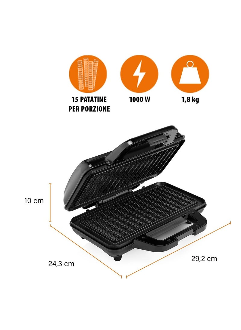 Tristar - Waffle Fries Machine WF-1171 – 1000W, Non-Stick, Makes 15 Waffles - Image 1