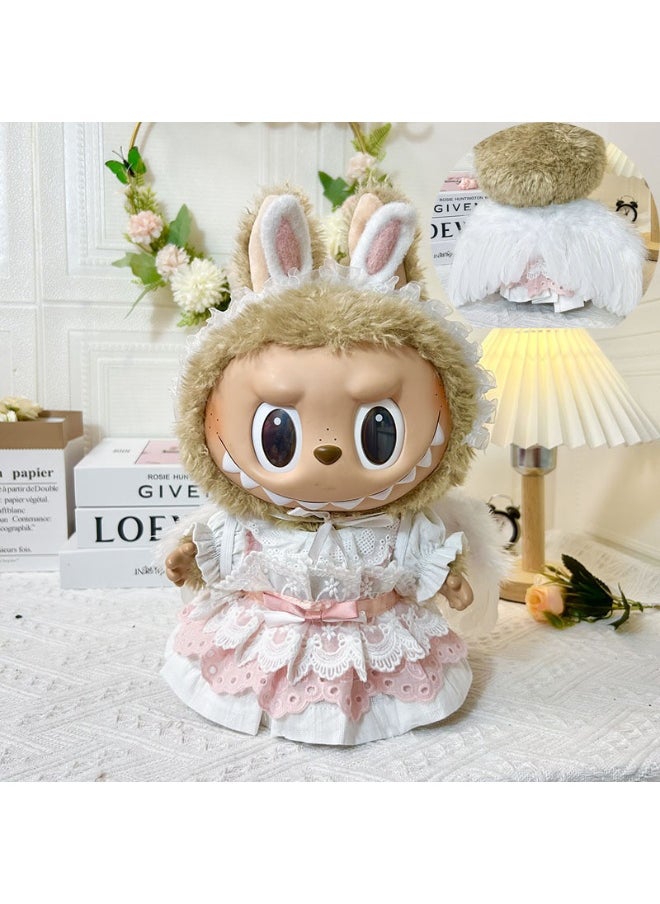 LABUBU 38cm Plush Labubu Doll Outfit 