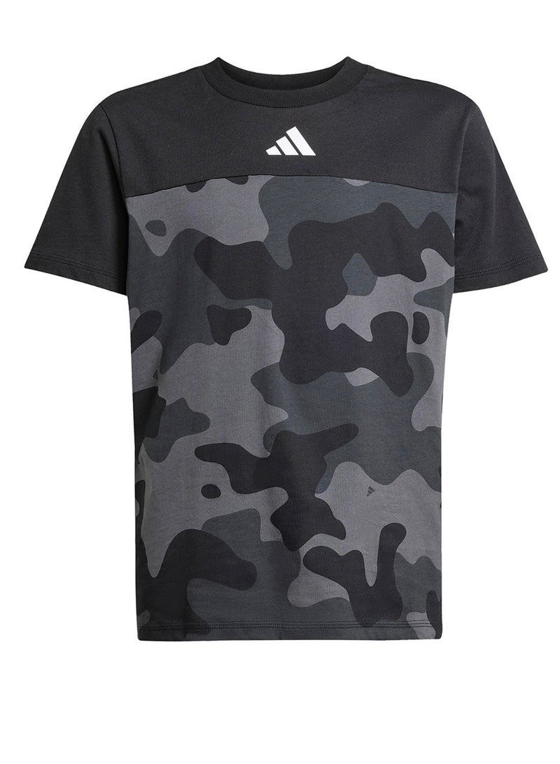 Adidas J كامو تي           أسود/أبيض - Image 5