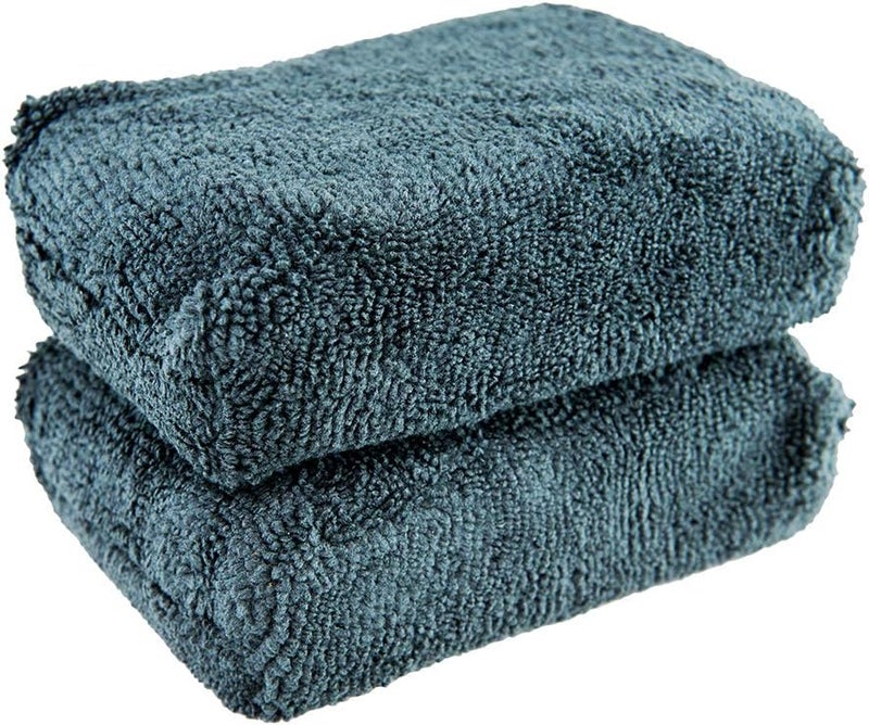 Chemical Guys Workhorse Premium Microfiber Applicator - Black (2 Pack) - Image 5