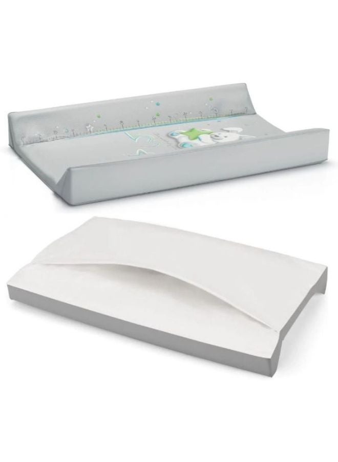 cam سجادة تغيير حفاضات ناعمة للأطفال مع دعم ثابت ومريح، سهلة التنظيف والحمل أثناء التنقل، وسادة تغيير الحفاضات للخزانة من 0 إلى 11 كجم - متنوعة - Image 4