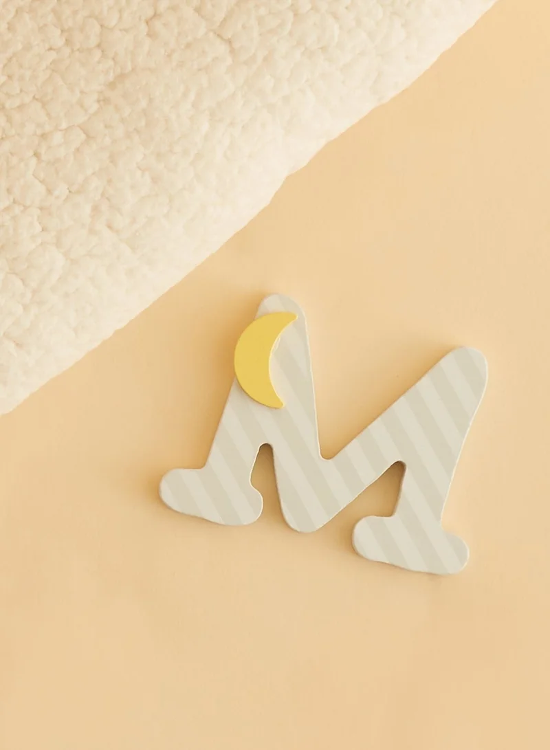 JoJo Maman Bebe Initial M Wooden Letter