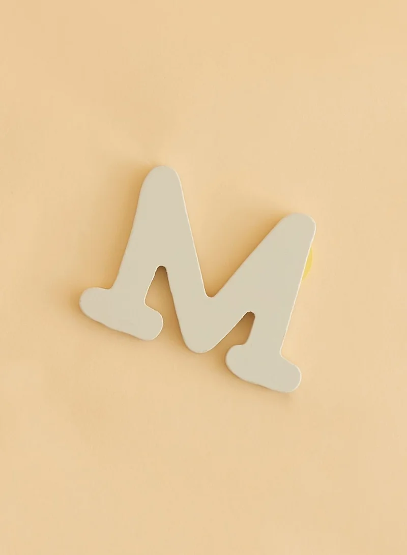 JoJo Maman Bebe Initial M Wooden Letter