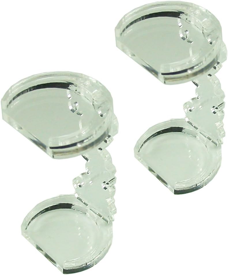 LITKO Flying Figure Stands - 2 Pack of 25mm Round Acrylic Stands for Adventure Games and DND - Image 1