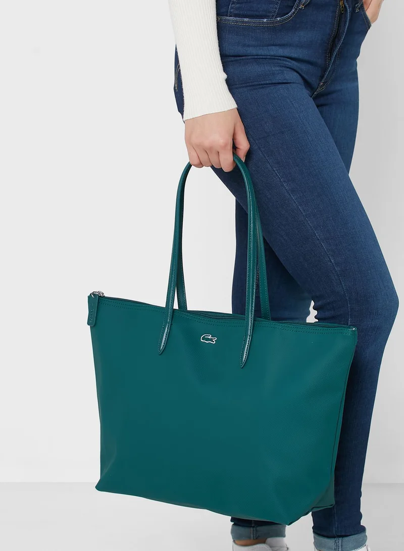 LACOSTE Top Handle Tote