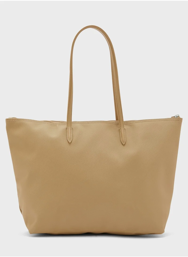 LACOSTE Top Handle Tote