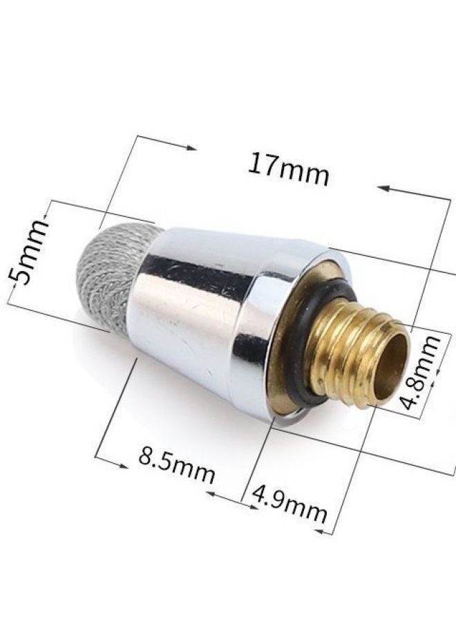 Passive Stylus Silicone Pen Head Conductive Touch Screen Touch Capacitive Pen Universal Rubber Pen Head Manufacturer In Stock-Color:M5 Outer Teeth 5.0 Cloth Head Bevel - Image 1