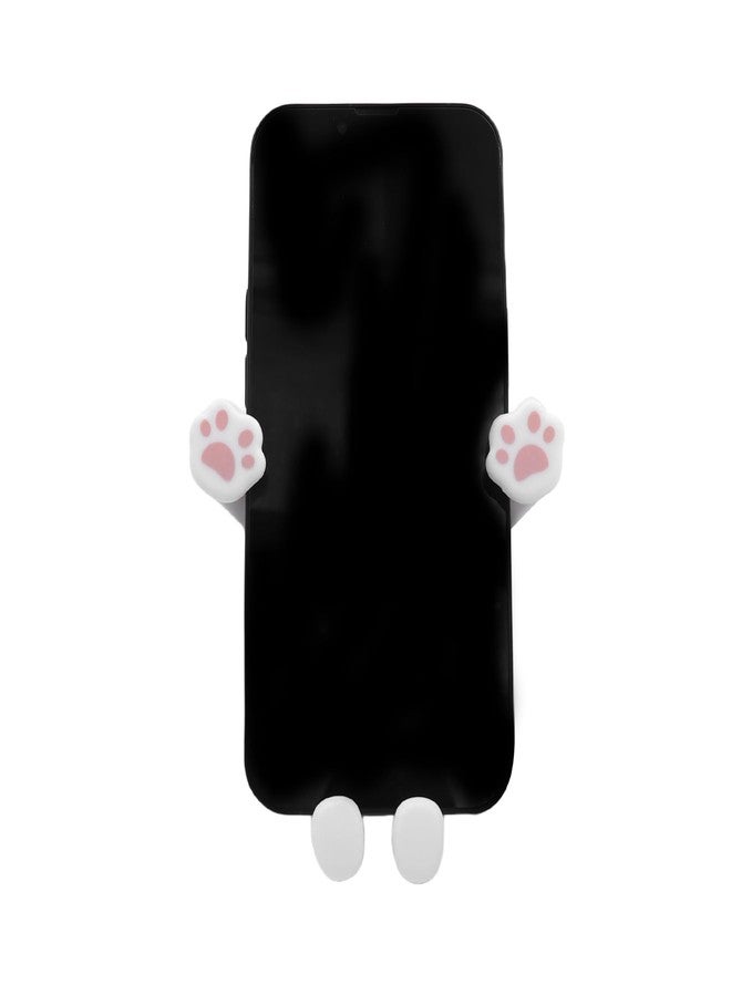 Amamcy Cute Cat Car Phone Bracket Mount for Car Vent Cartoon Phones Mount for Air Vent Universal Phone Bracket Compatible with 4 to 7 Inches Phones with Cases - Image 2