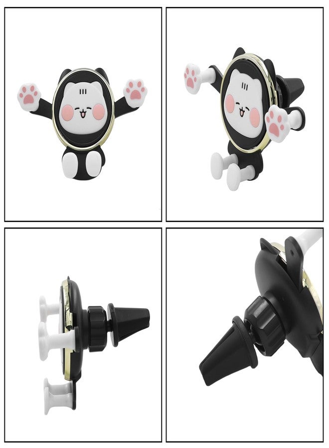 Amamcy Cute Cat Car Phone Bracket Mount for Car Vent Cartoon Phones Mount for Air Vent Universal Phone Bracket Compatible with 4 to 7 Inches Phones with Cases - Image 5