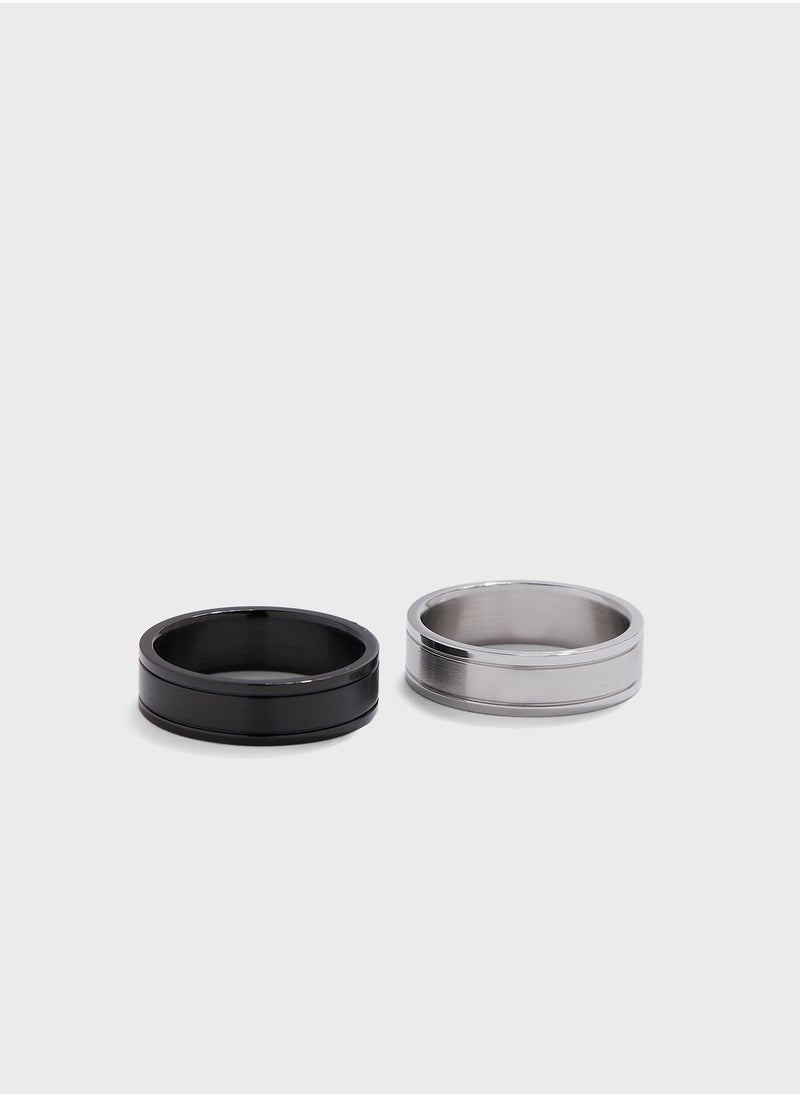 Seventy Five Basic Band Ring Set  - Image 1