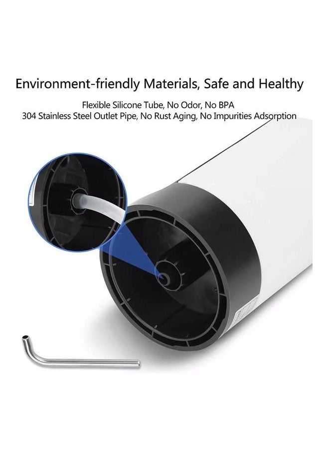 SKY-TOUCH - Portable USB Charging Electric Pumping Automatic Water Dispenser White/Black - Image 1
