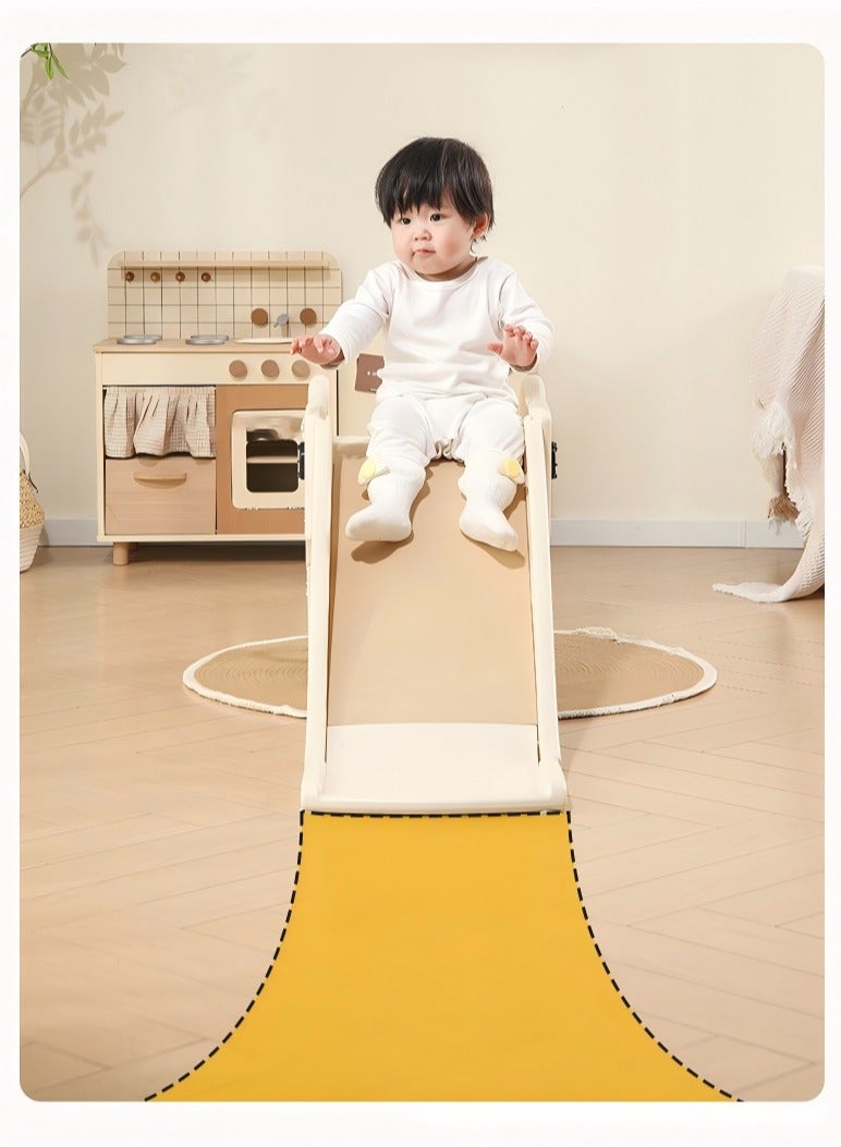 فول جوي زحليقه اطفال على شكل فيل  مع طوق كرة السلة  2 في 1 ، زحليقه للأطفال الصغار الأولاد والبنات المتسلقين، ألعاب داخلية وخارجية - Image 4