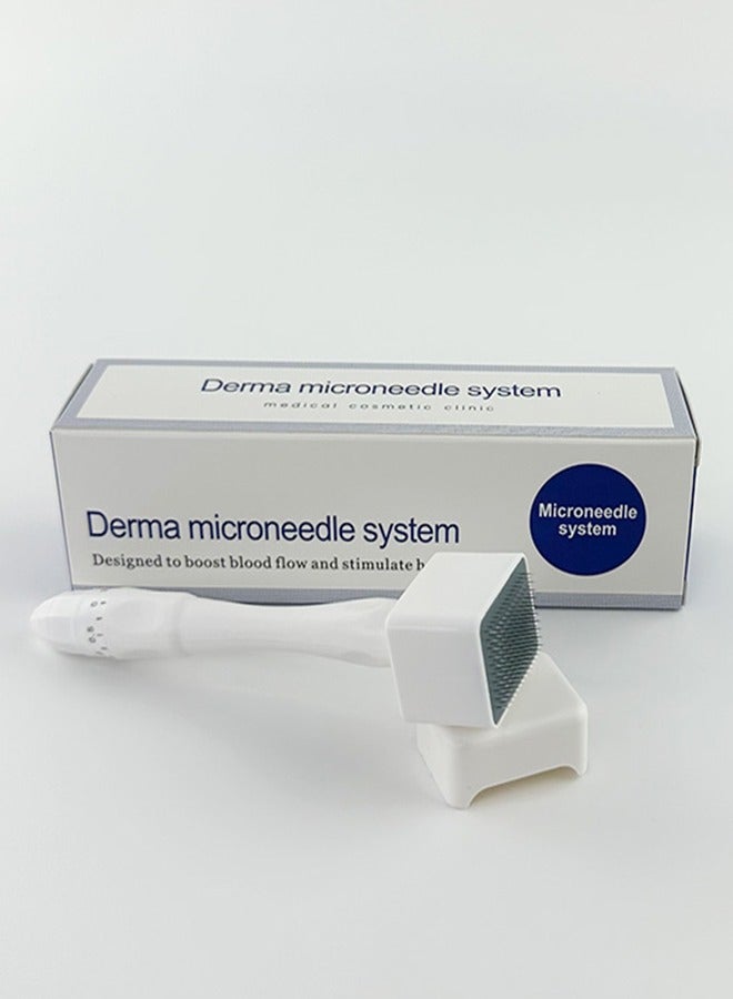 Derma Microneedle System  Adjustable Microneedling Stamp Pen Derma Roller Alternative Skin Care Tool for Women - Image 1