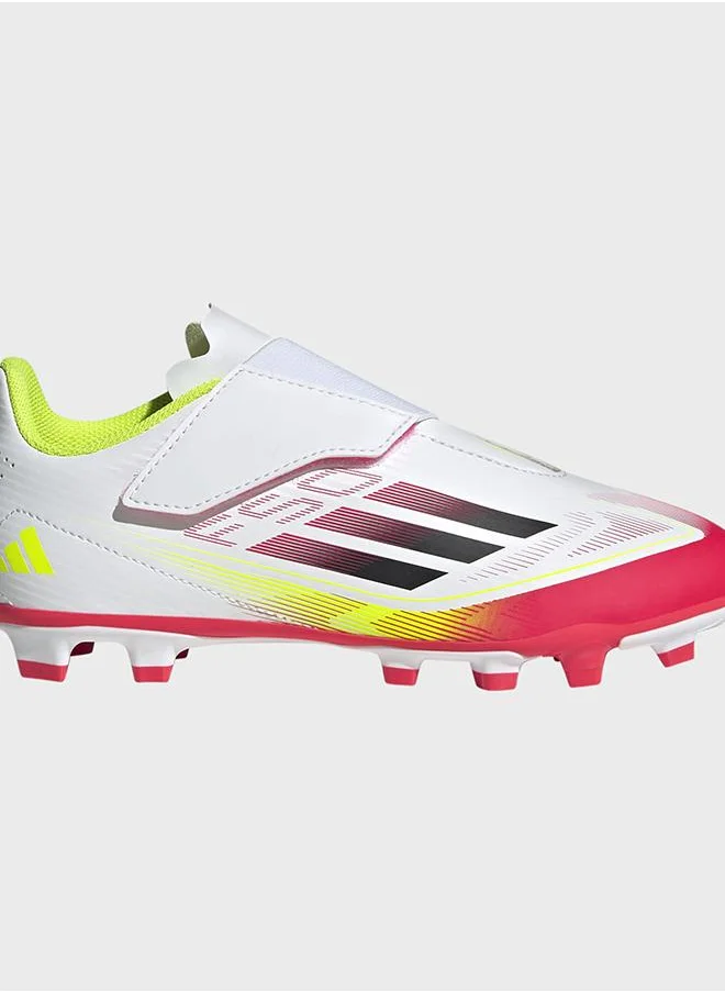 Adidas F50 Club Hook-and-Loop Firm/Multi-Ground Boots Kids