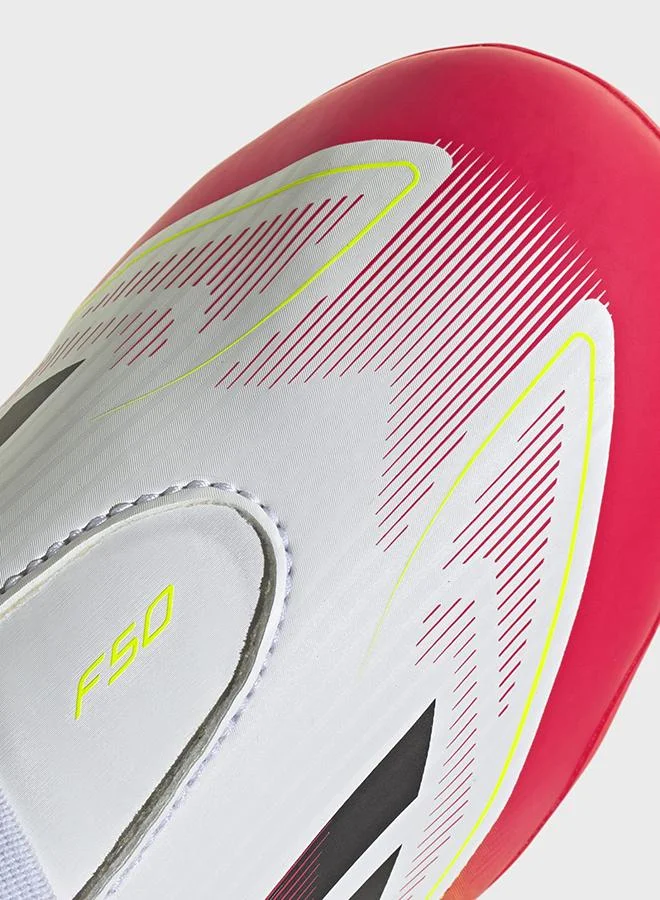 Adidas F50 Club Hook-and-Loop Firm/Multi-Ground Boots Kids