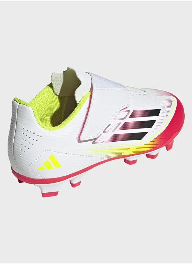 Adidas F50 Club Hook-and-Loop Firm/Multi-Ground Boots Kids