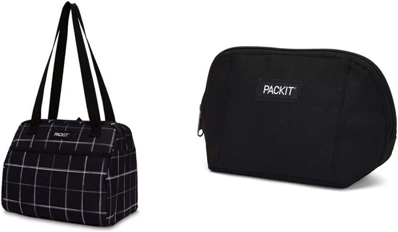 PackIt Freezable Hampton Lunch Bag  Snack Bag Bundle with Builtin Cooling - Image 1