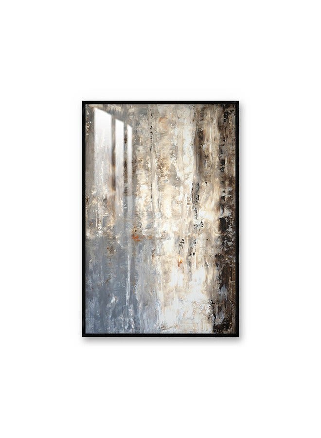 Marktna Decorative Wall Art Painting 120X80Cm With An Abstract Design Silver Frame And A Transparent Acrylic Layer 0.5Kg - Image 2
