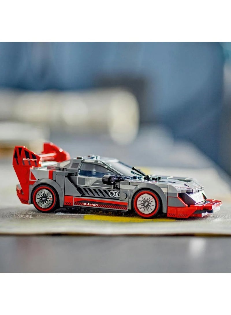 ليغو ليجو سبيد تشامبيونز سيارة سباق أودي إس 1 إي-ترون كواترو 76921 للأعمار من 9 سنوات فما فوق - 274 قطعة نسخة طبق الأصل الأصلية - Image 3