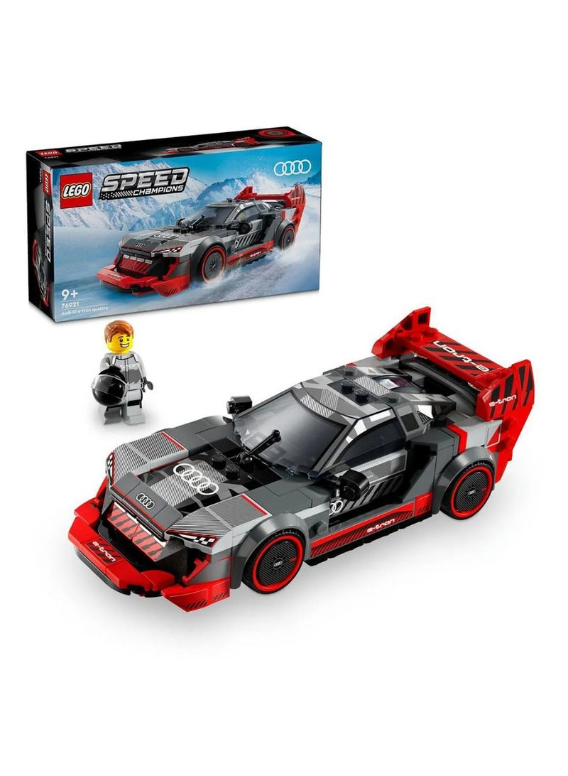 ليغو ليجو سبيد تشامبيونز سيارة سباق أودي إس 1 إي-ترون كواترو 76921 للأعمار من 9 سنوات فما فوق - 274 قطعة نسخة طبق الأصل الأصلية - Image 1