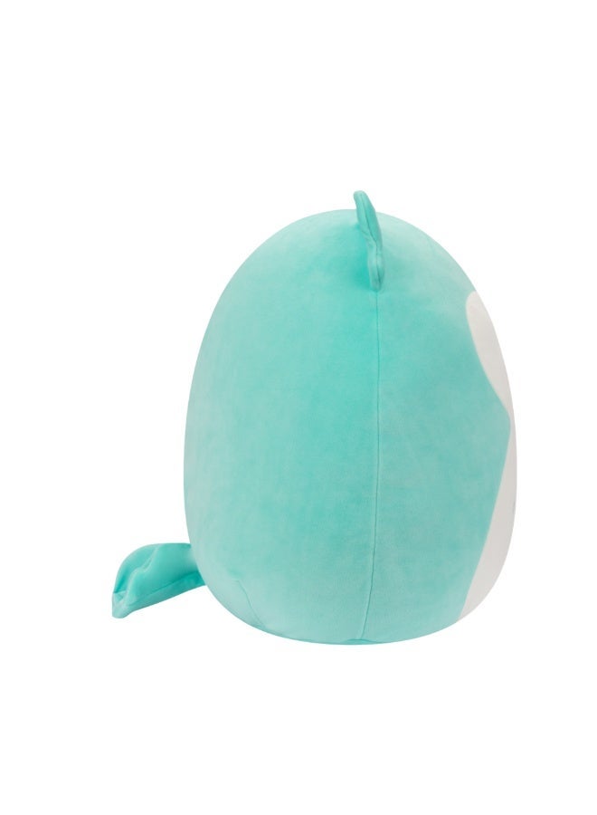 Squishmallows Little Plush Winston Teal Owl Plush Toy â€“ 20 cm Soft Collectible Stuffed Animal - Image 3