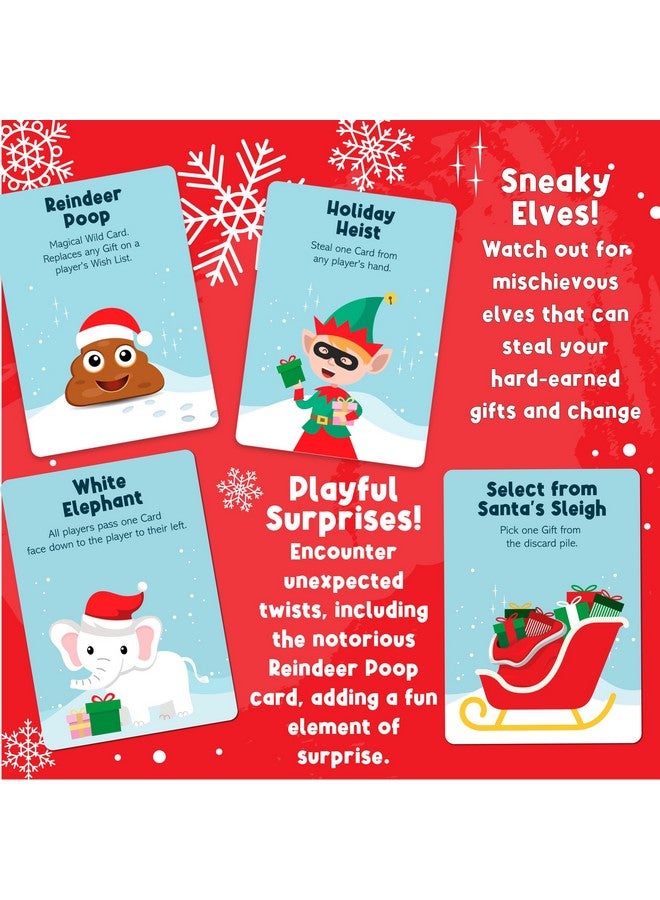 University Games, Reindeer Poop Card Game, Fast-Paced Card Game for Family Fun, Ages 8+, Sneaky Elves & Surprises - Image 5