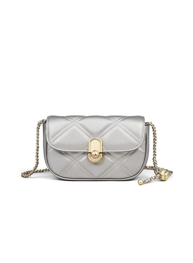 Yuyula Leather Handbag, Women's Crossbody Chain Bag, Stylish Luxury Shoulder Bag, Birthday Gift With High-end Feel For Girlfriend Or Wife - Image 3