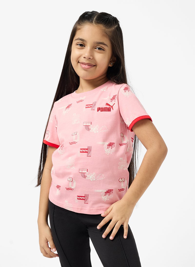 PUMA Kids Little Runners Graphic T-Shirt - Image 1