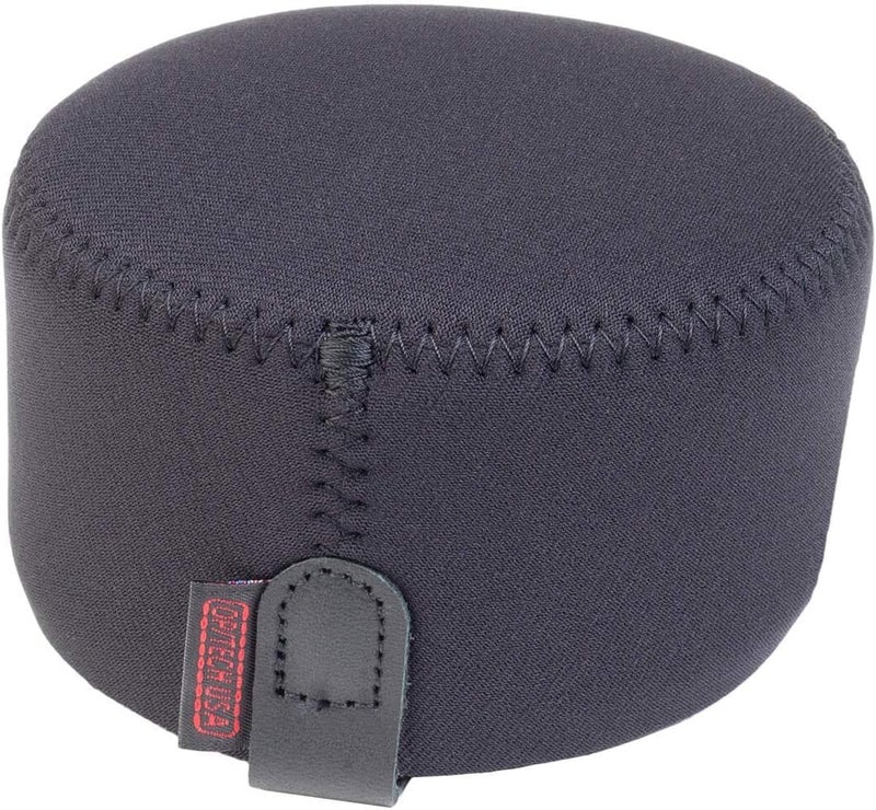 OP/Tech USA Hood Hat â€“ Universal Lens Cap for DSLR & Digital Cameras | Neoprene Camera Lens Hood, Soft Cap for Camera Lens & Protection - Medium (Black) - Made in USA - Image 1