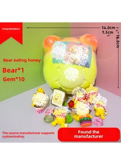 Ultraman Archaeological Digging Toys Blind Box Archaeological Dinosaur Fossils Children's Archaeological Educational Digging Gem Stall-Color:Winnie The Pooh❤/60 Pieces Per Box