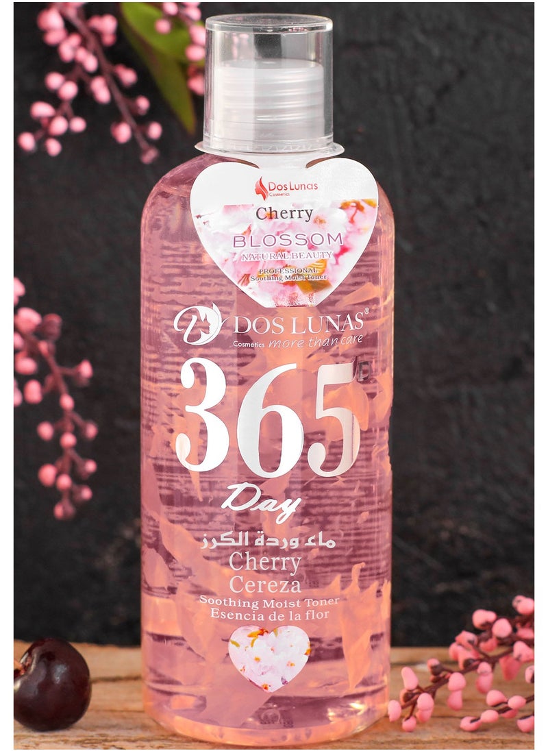 DOS LUNAS Moisturizing and soothing cherry facial toner  - Image 2