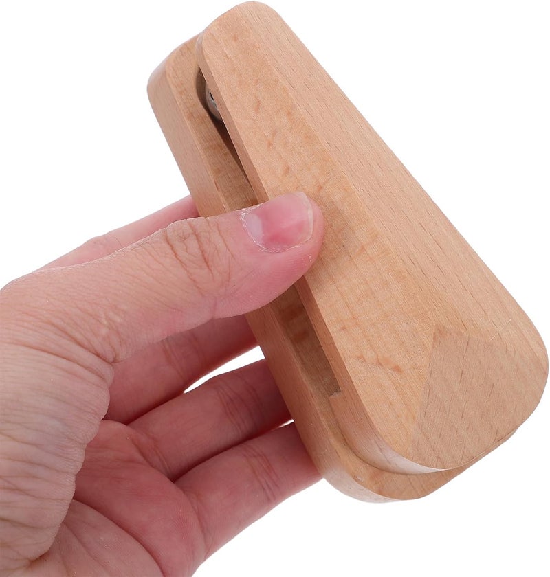 Rustic Wood Blanket Hooks for Wall 2pcs Non-Punching Quilt Rack Clips, Tapestry and Towel Hangers for Bathroom Kitchen Small Apartments - Image 4