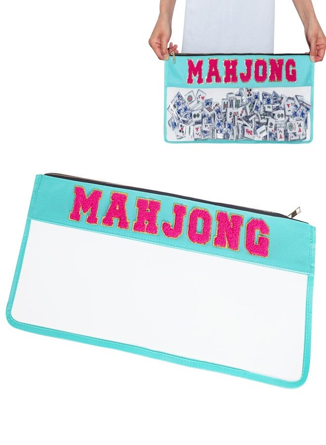 GUSTARIA Empty Mahjong Bag, Mahjong Case for American Mahjong Set (Case Only, Green) - Image 1