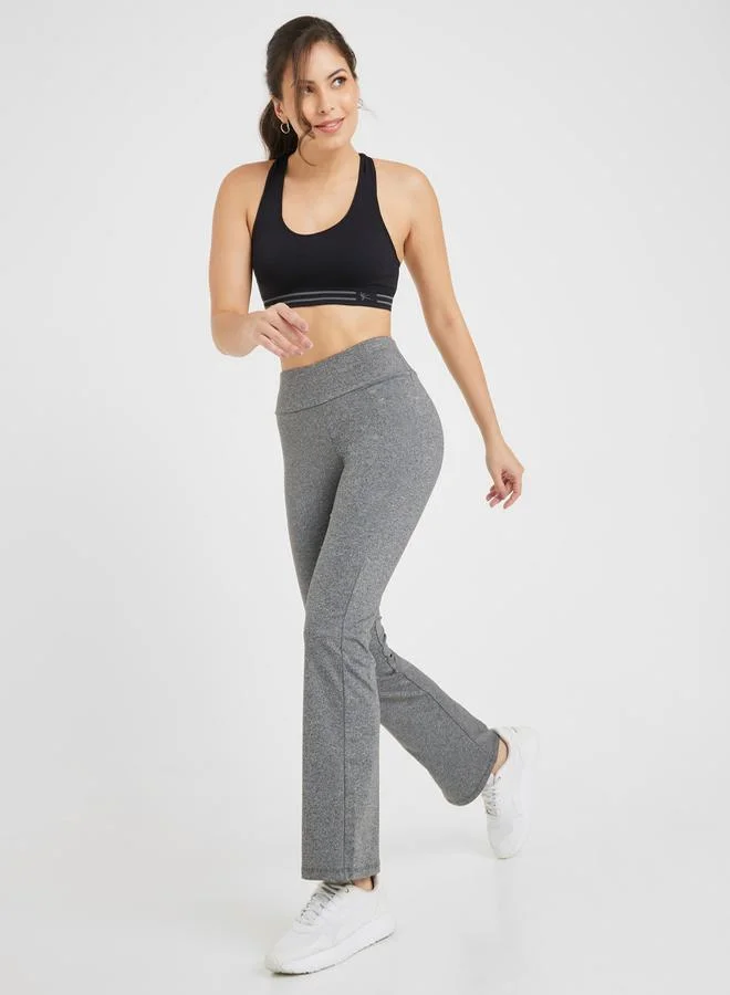 Styli Styli Pack of 2 - Double Stripe Waist Strap Sports Bra