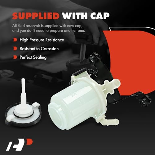 A-Premium Power Steering Reservoir/Tank with Cap & Bracket Compatible with Toyota Tacoma 2005-2022, 3.5L 4.0L - Image 4