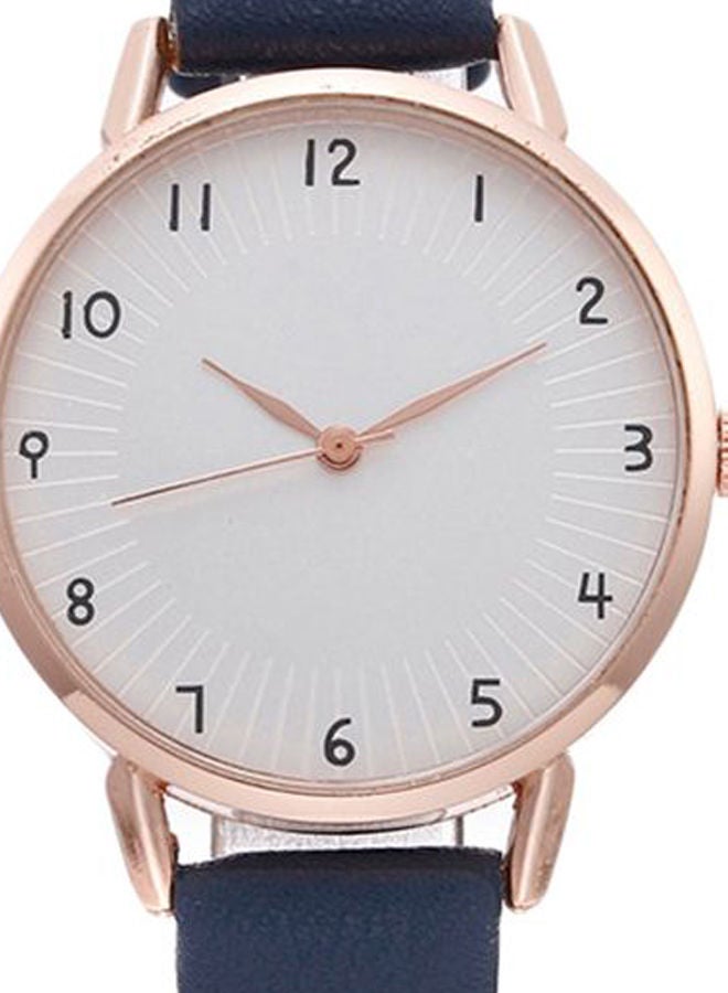 NIBEMINENT Women's Leisure Brief Round Dial Watch 3554 - Image 2