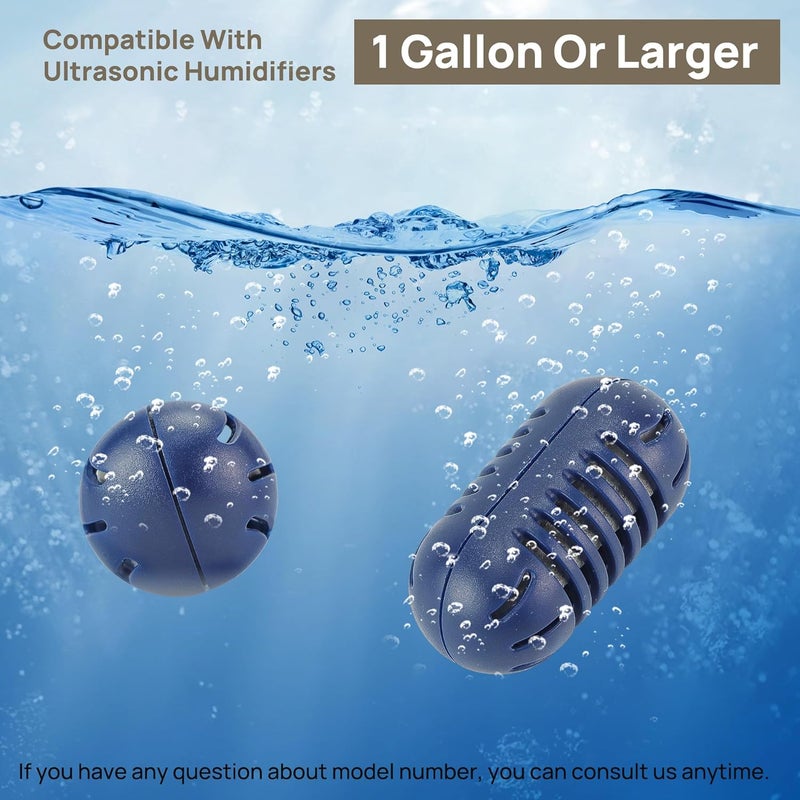 NISHCON Demineralization Cartridge for Ultrasonic Humidifiers, Prevent Hard Water Build-Up, Reduces White Dust, Purifies Water Pack of 12 - Image 2