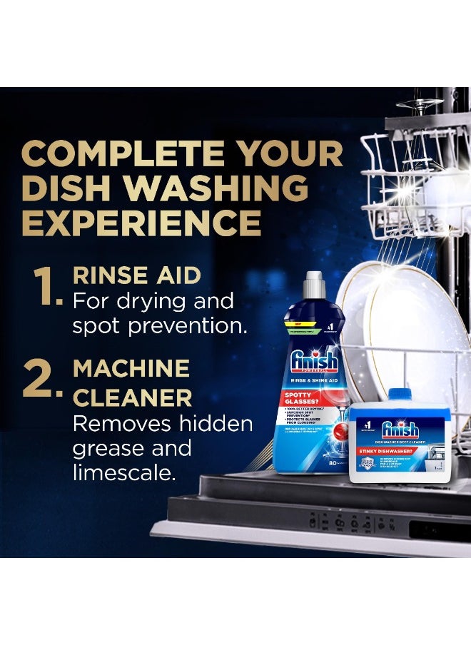 Finish - Powerball Ultimate Plus Dishwasher  Lemon Fragrance Detergent 45 Tablets - Image 1