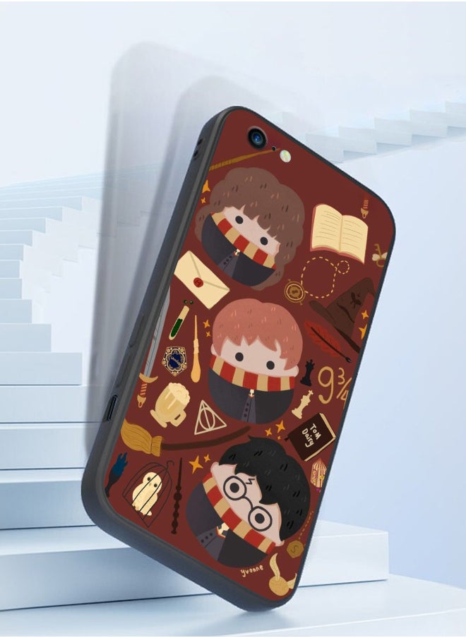 Generic - Protective Shockproof Case Cover For Apple iPhone 6 Harry Potter Drawing - Image 1