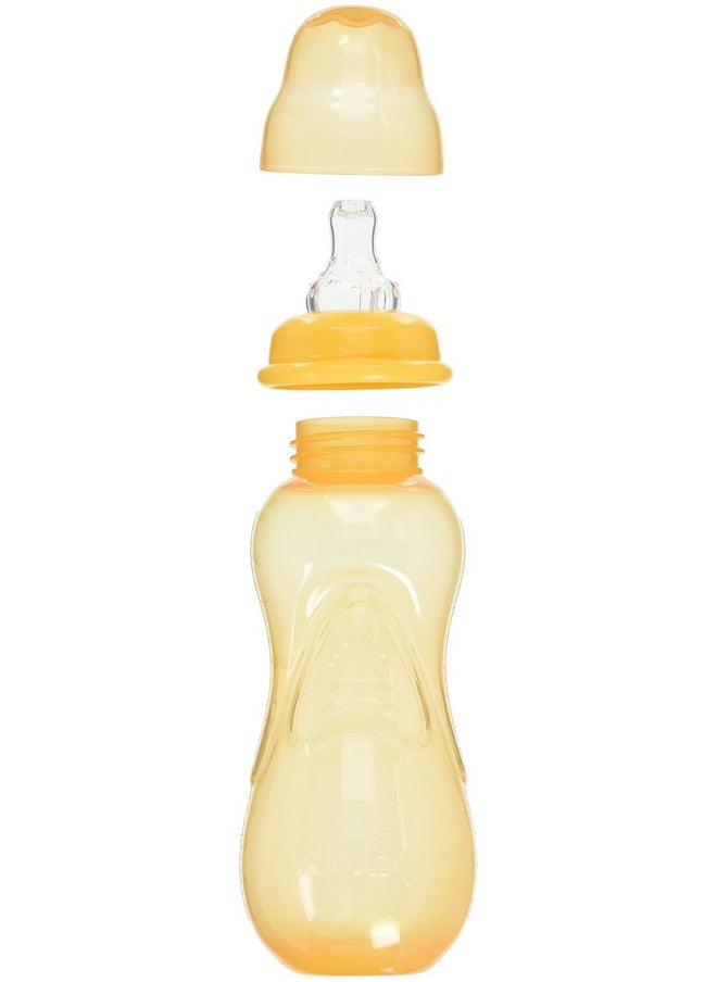 Nuby Nuby No-Drip Tinted Bottle 3Pk 10 Ounce - Assorted Colors  - Image 3