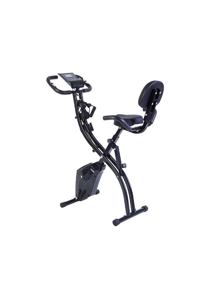 Generic Stationary Spin Exercise Bike for Home Multifunction Foldable Indoor Workout Cycling Bike for Middle aged and Elderly  - Image 1