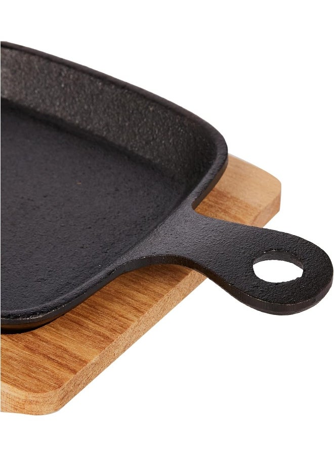 RAJ Kitchen Master Raj Mini Sizzler Tray Cast Iron  - Image 5