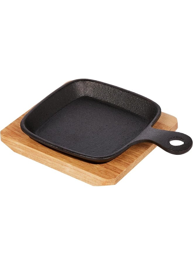 RAJ Kitchen Master Raj Mini Sizzler Tray Cast Iron  - Image 3