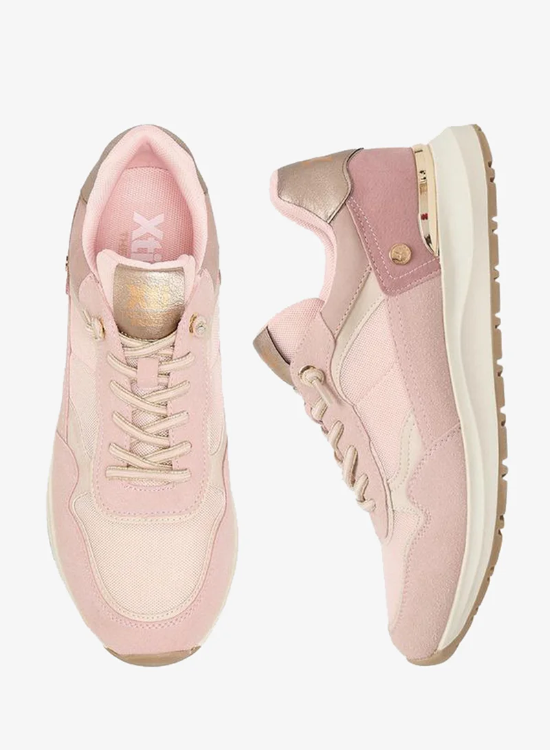 Women Textured Ankle Sneakers