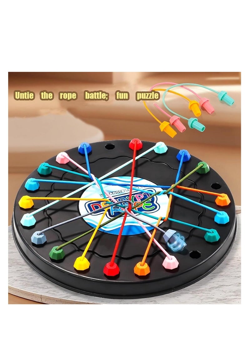 Brainy Knots Game,Rope Puzzle Game,Board Games for Kids, Children's Board Games-Brain Rope Solving, Fun & Challengng Puzzle for Family Game Night( Max stor) - Image 4