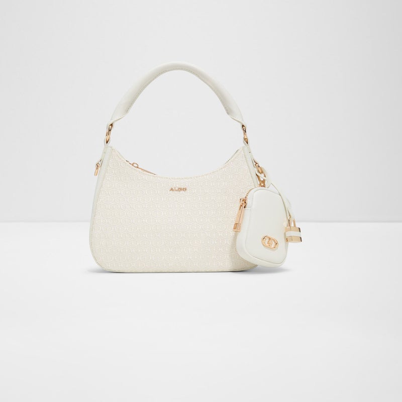 ALDO Monogram Shoulder Bag in Cream for Women - Image 1
